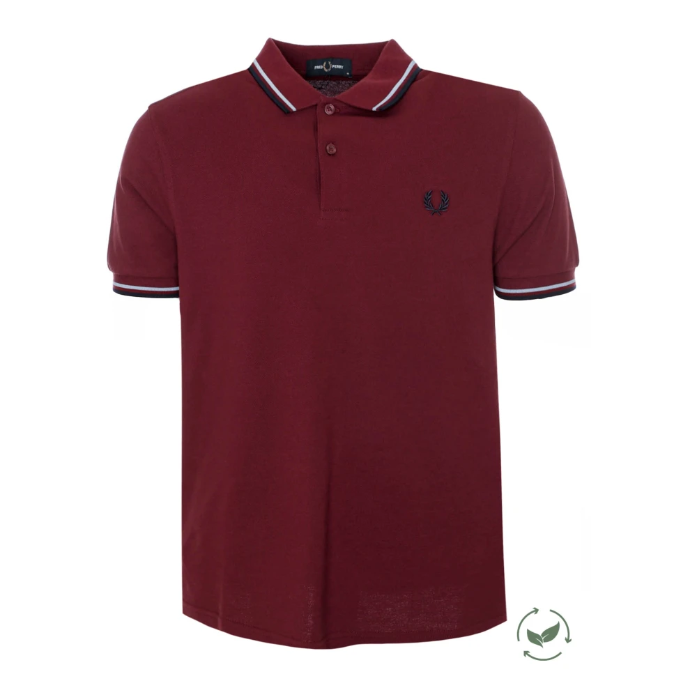 Fred Perry Klassisk Piqué Polo Tröja Brown, Herr