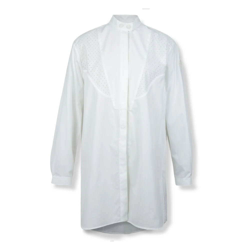 Moncler Women's White Camicia - Shirts - S - Blouses & Shirts
