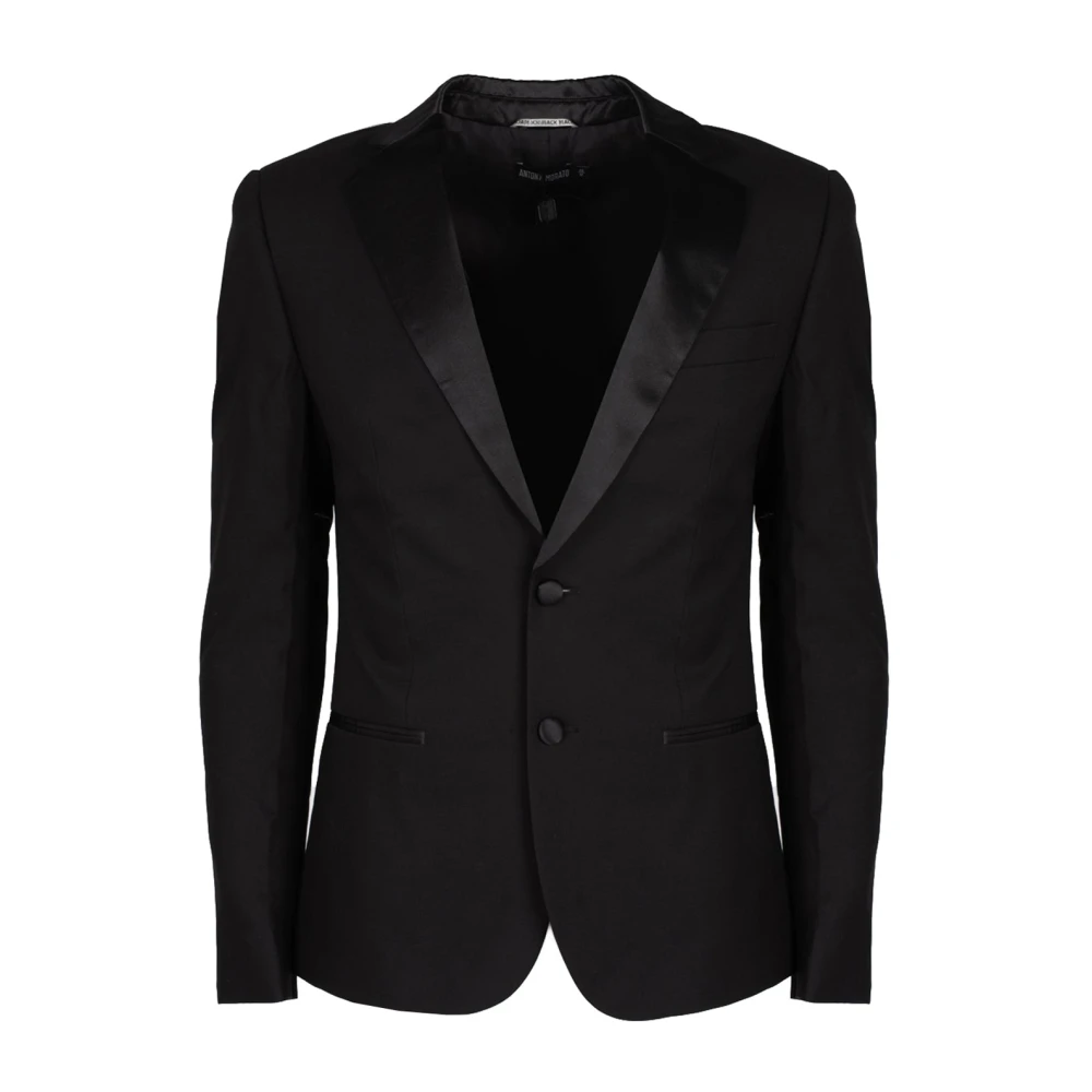 Antony Morato Modern Slim Fit Blazer Black, Herr