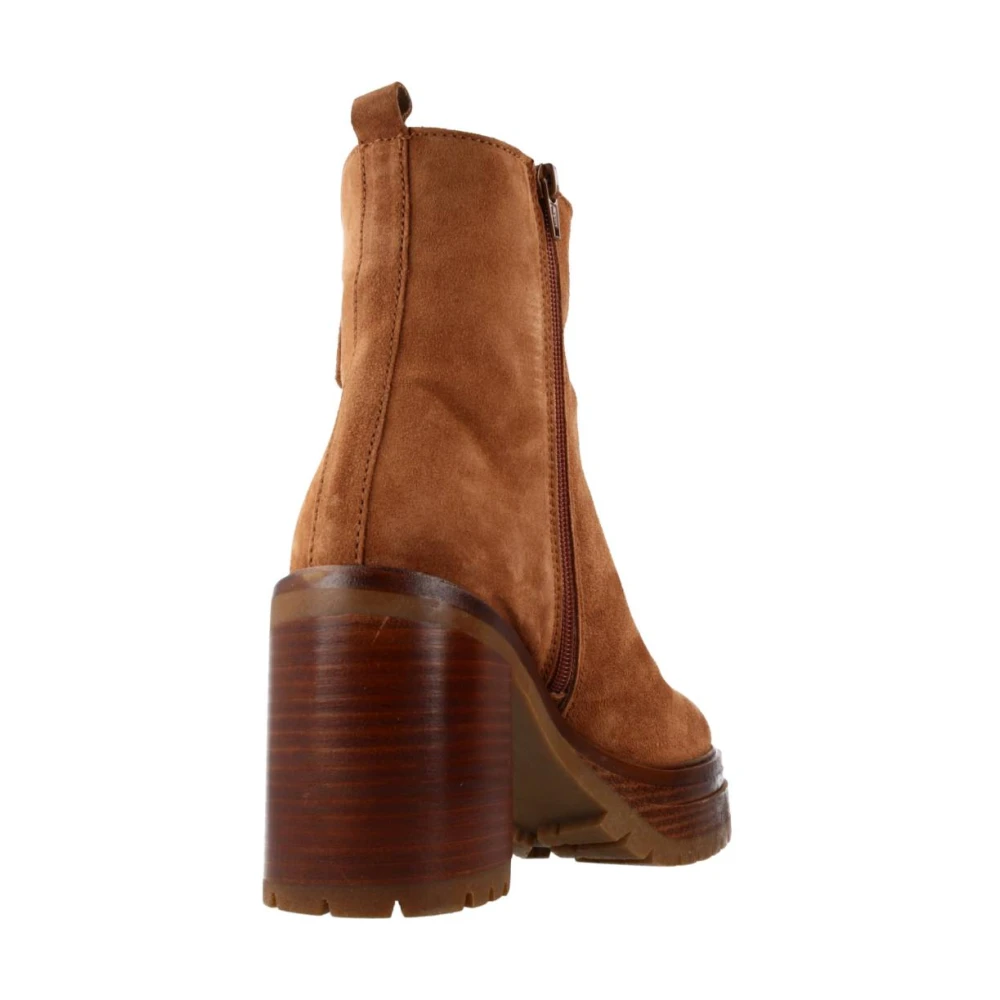Alpe Ankle Boots Brown Dames