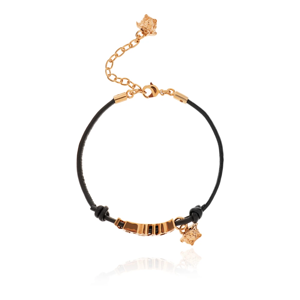 Versace Donna Giallo - Leather Bracelet - Accessories - One Size