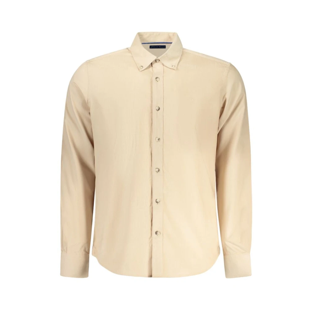 North Sails Men's Beige Casual Shirts - Casual Shirts - 2XL - Shirts
