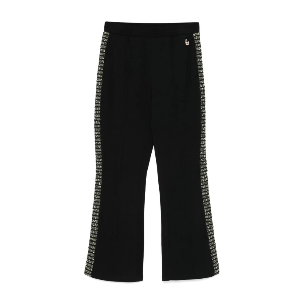 Liu Jo Zwarte Broek voor Vrouwen Black Dames
