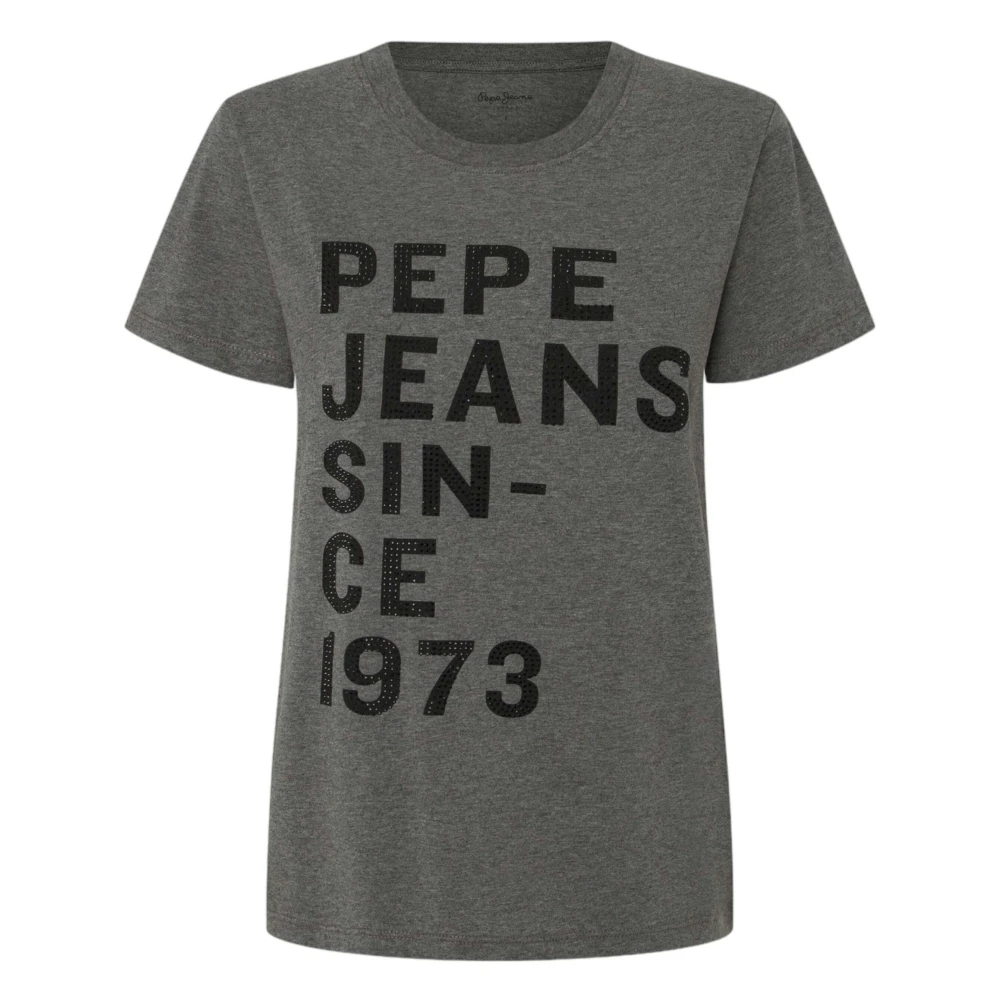 Pepe Jeans Gio T-shirt Gray Dames
