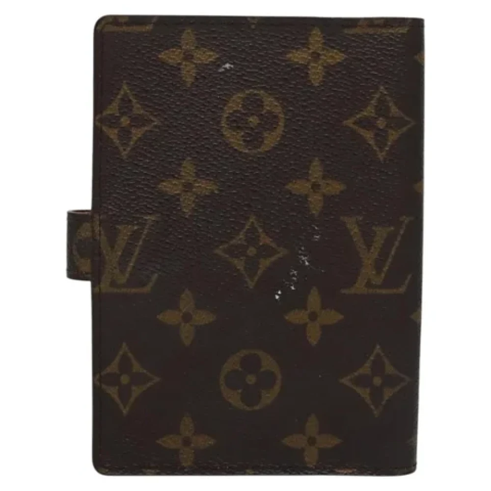 Louis Vuitton Vintage Pre-owned Canvas home-office Brown Dames