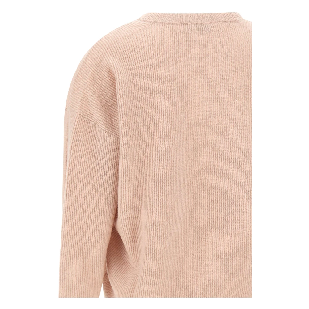 Liu Jo Roze Wol Kasjmier Trui Pink Dames