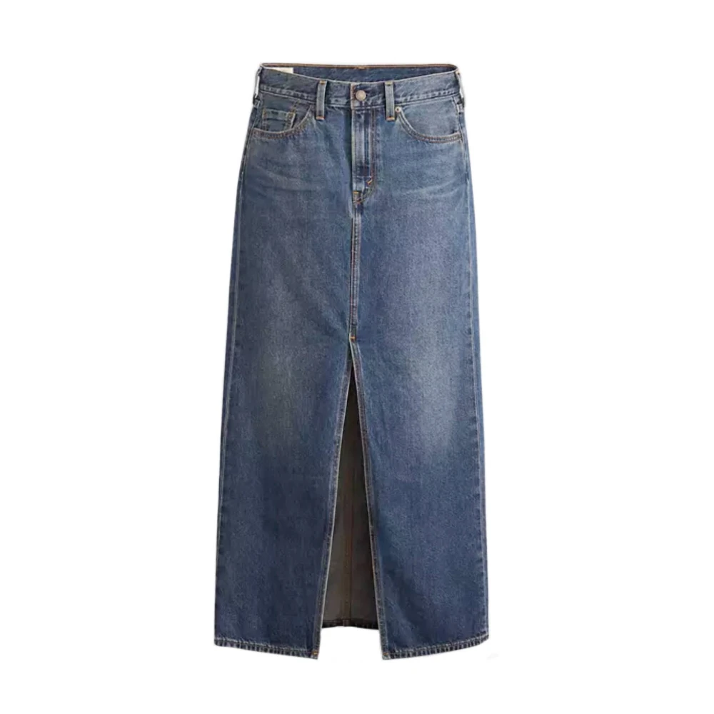 Levi's Denim Rok A7512-0005 Blue Dames