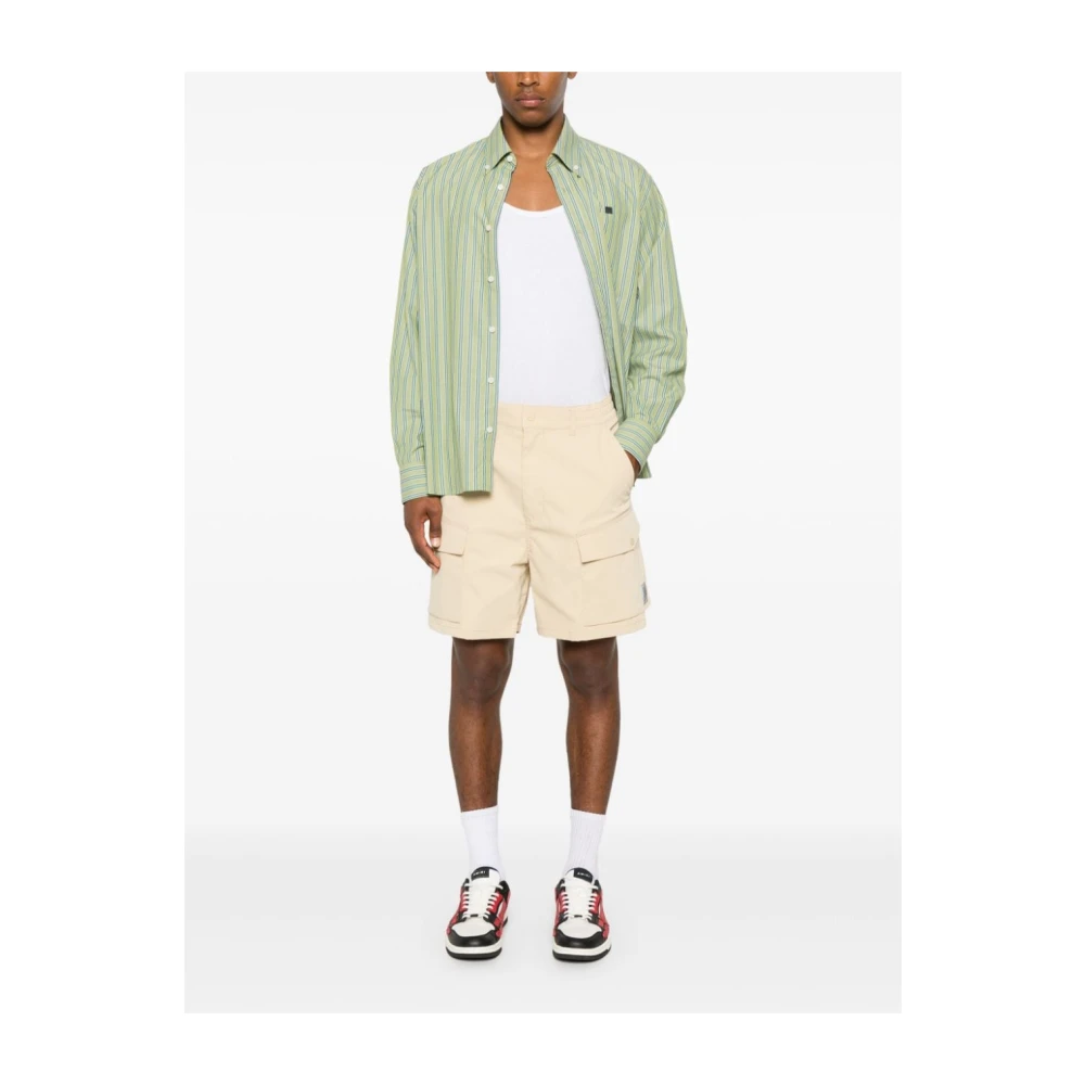 Carhartt WIP Shorts van polyester twill met relaxte pasvorm Beige Heren
