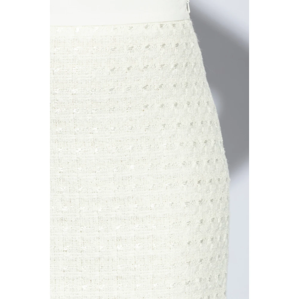 Casablanca Tweed rok White Dames