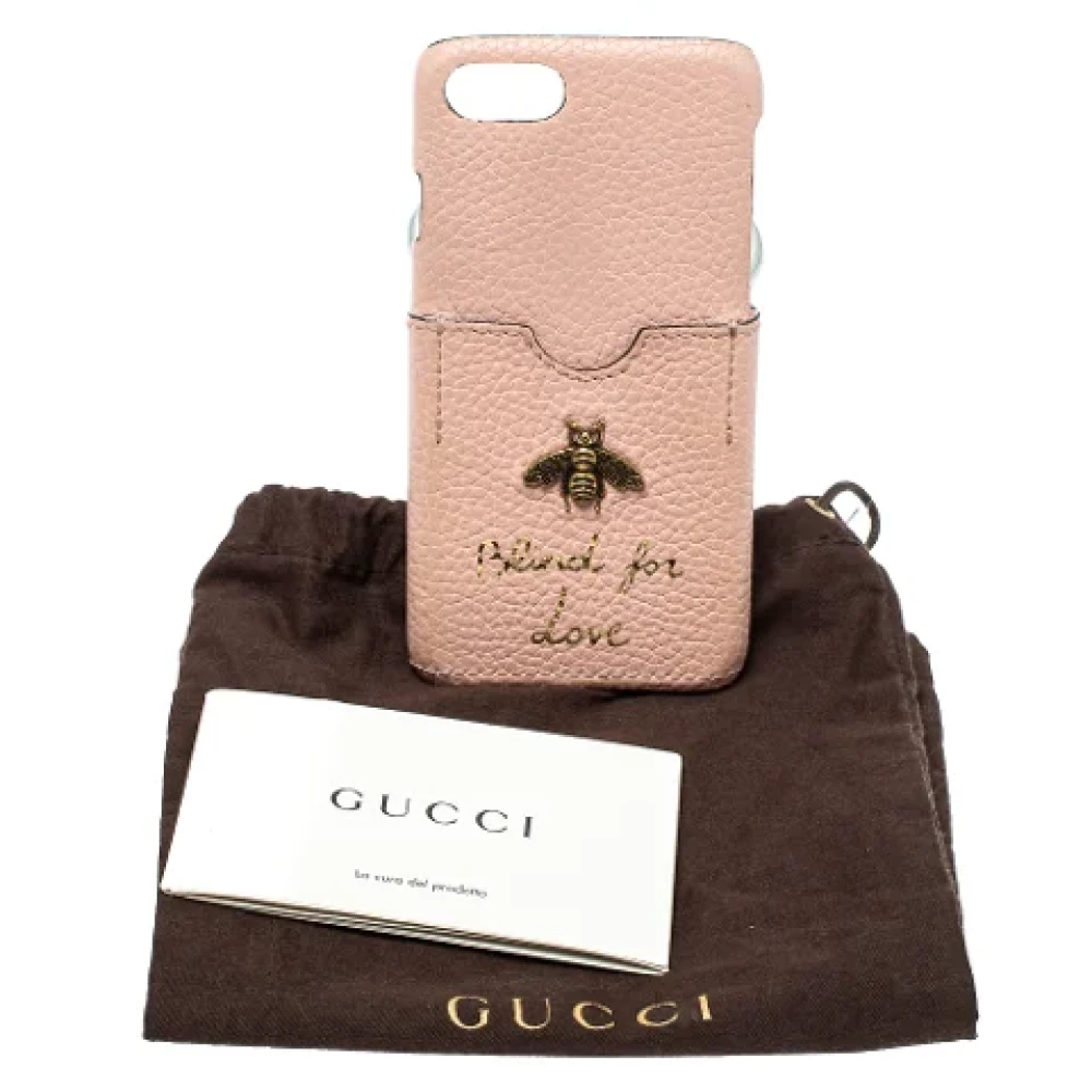 Gucci Vintage Pre-owned Canvas home-office Pink Dames