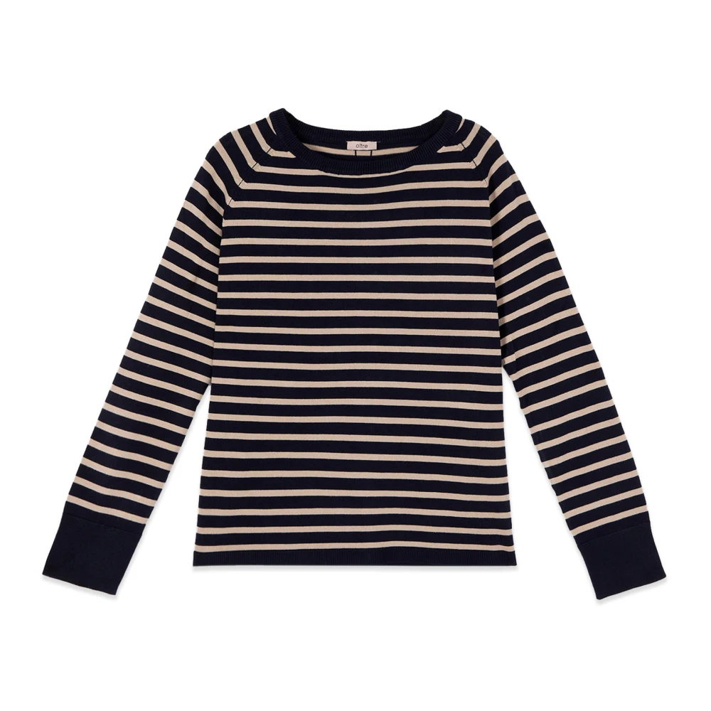 Oltre Donna Blu Maglie, M, New,