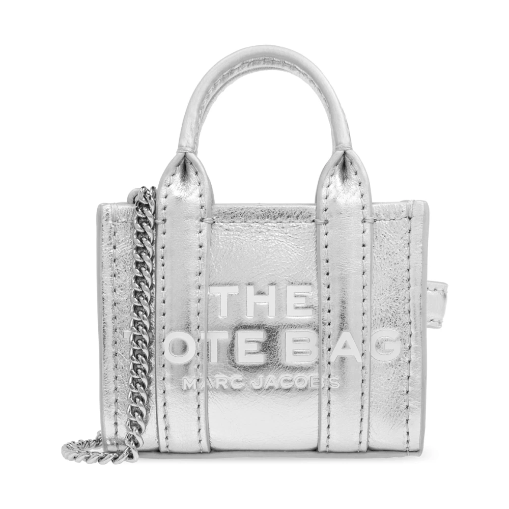 Marc Jacobs Sleutelhanger met logo Gray Dames