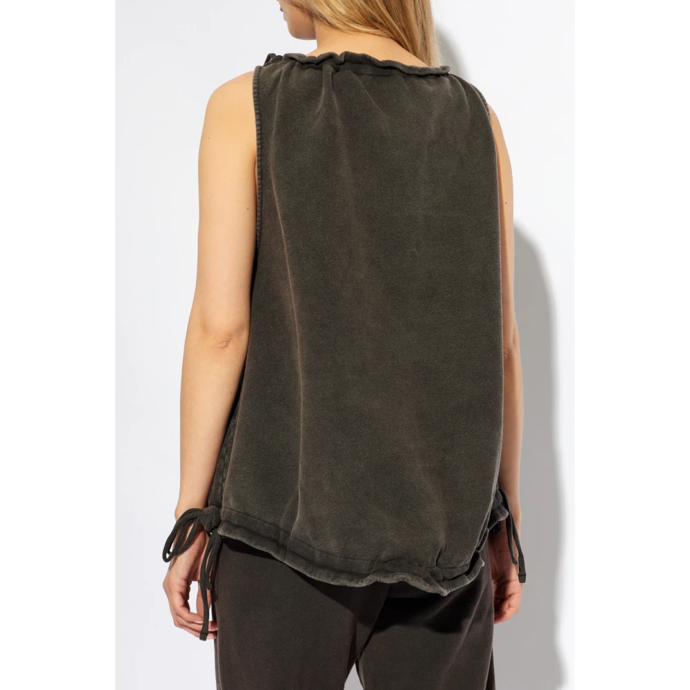 The Attico Sweatshirt top Gray Dames