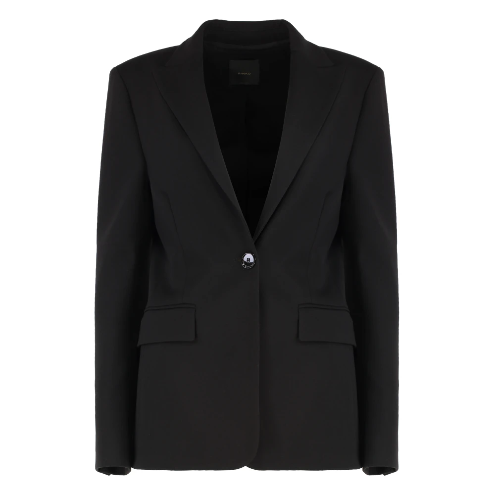 Pinko Women's Black New Signum Jacket - Blazers - L - Jackets