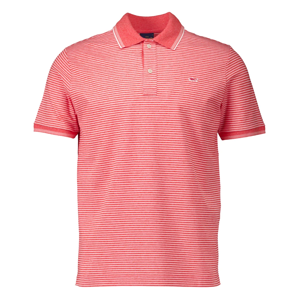 PAUL & SHARK Rode Polo Shirt Red Heren