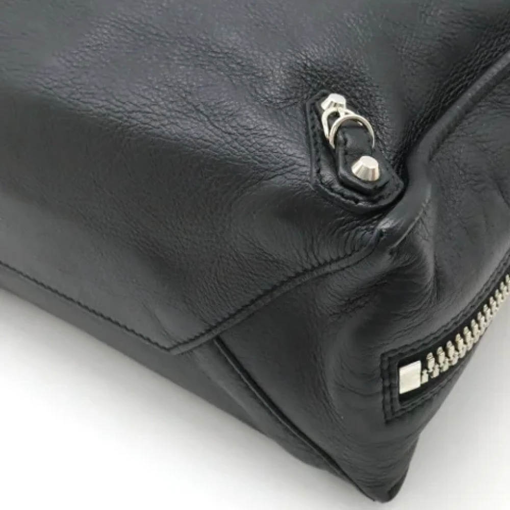 Balenciaga Vintage Pre-owned Leather handbags Black Dames