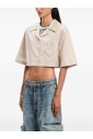 chemise-courte-a-logo-courbe