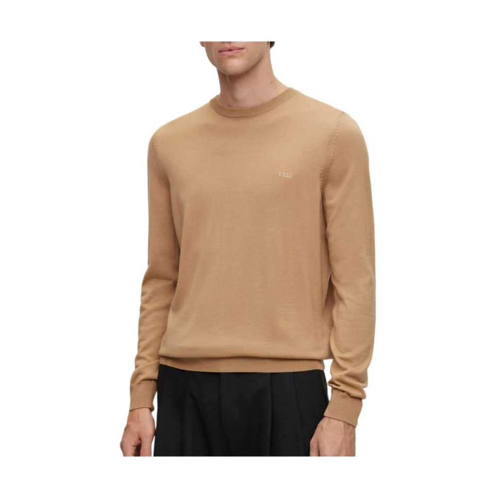 Boss Knitwear 50476364 Sweatshirt Beige Heren