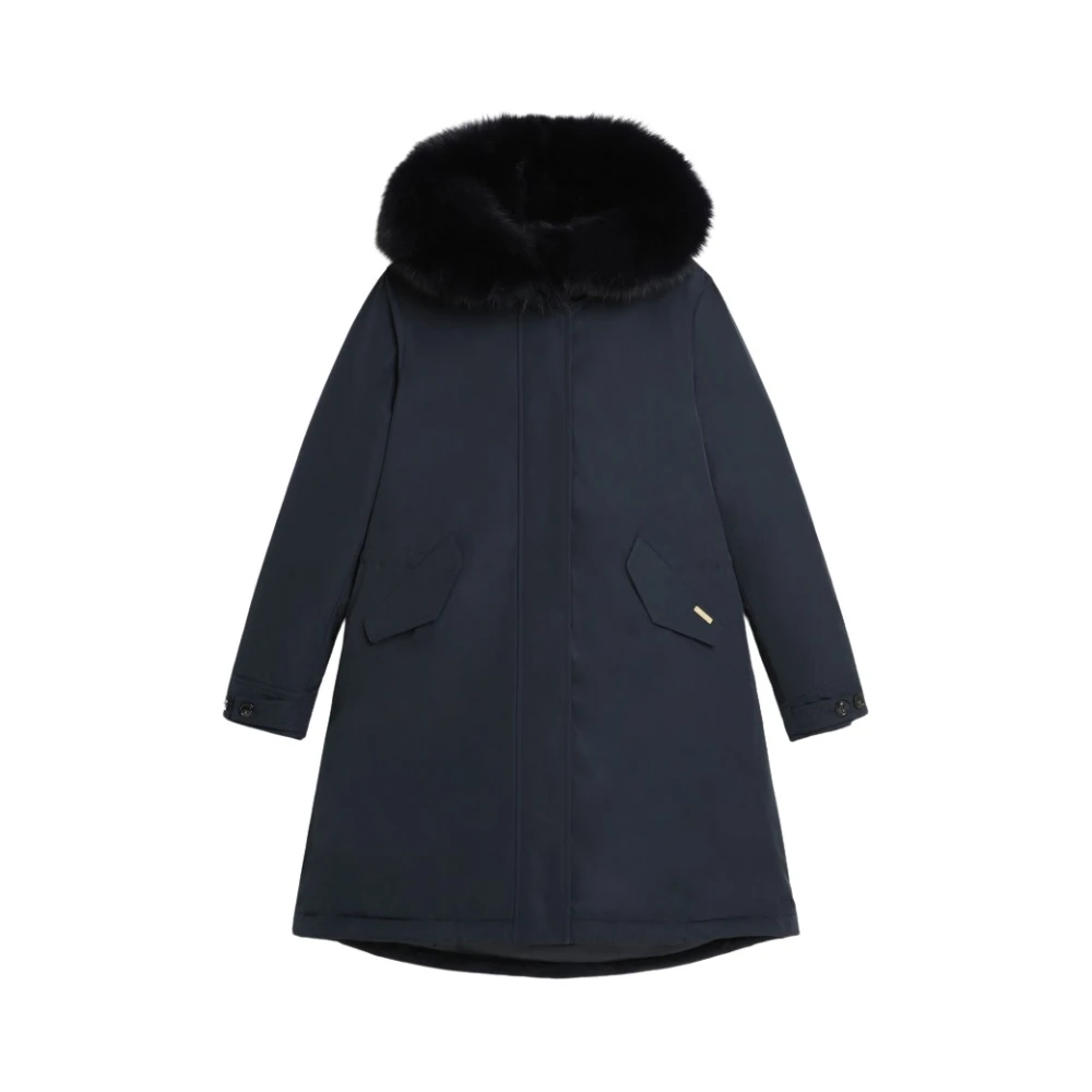 Woolrich - Coats > Parkas - Blue - Woolrich - Modalova