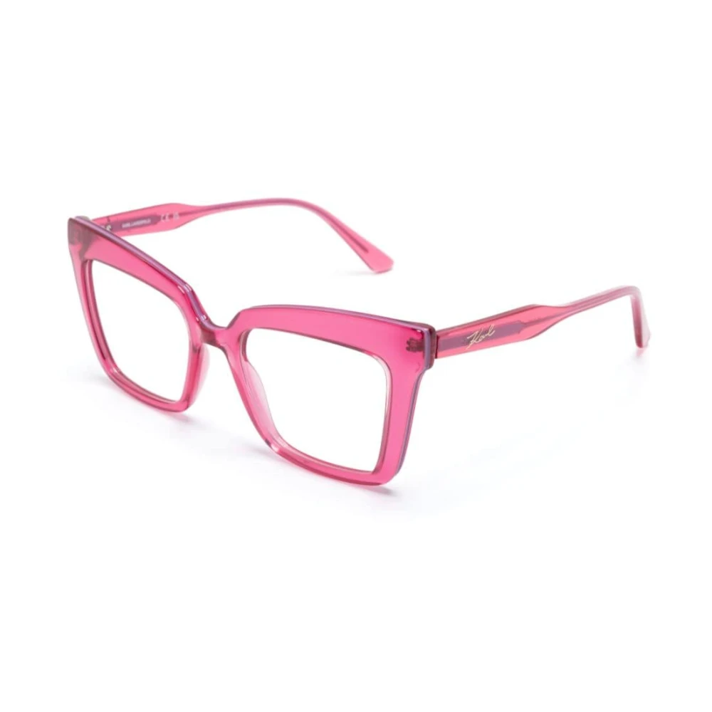 Karl Lagerfeld Rode Optische Bril Must-Have Pink Dames