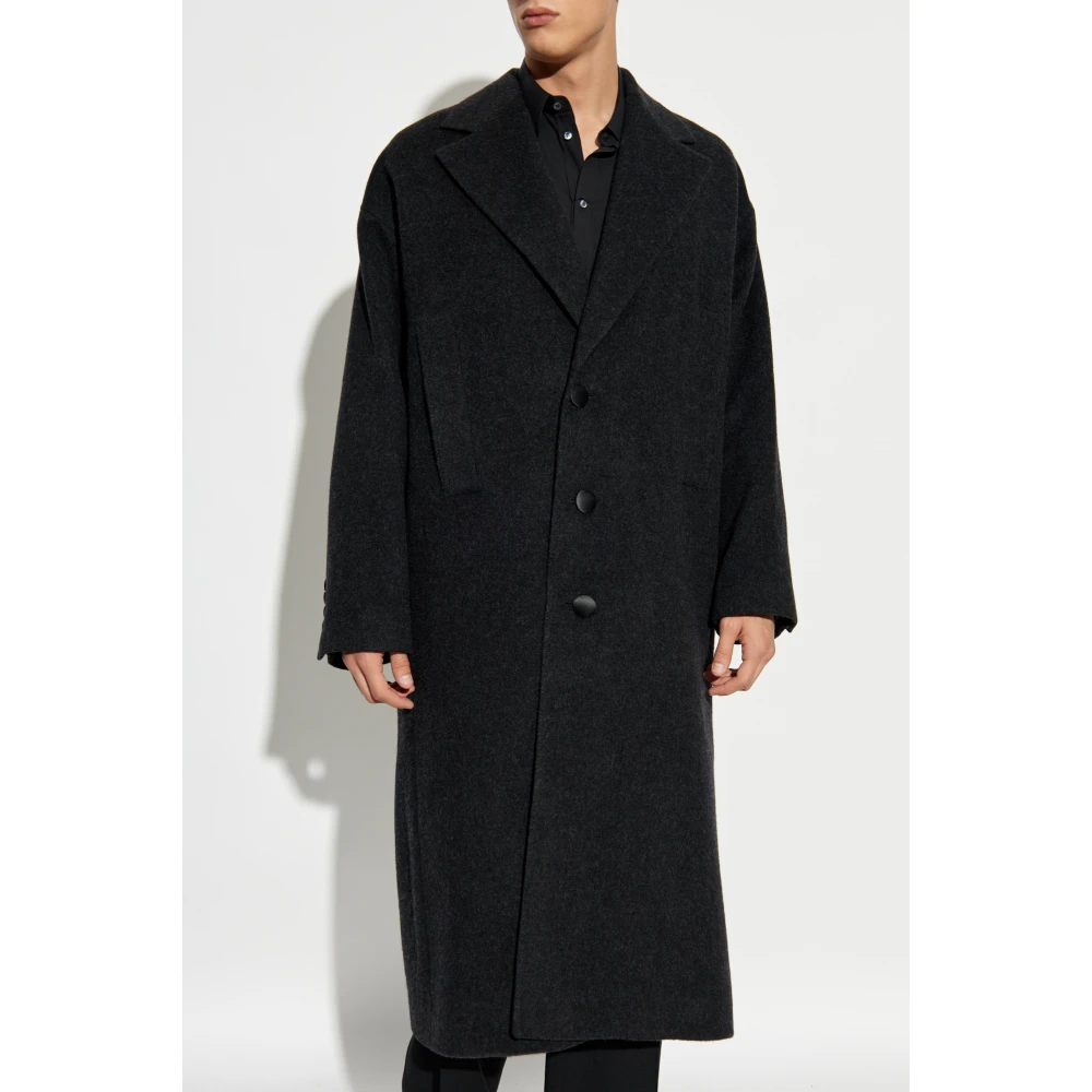 Dolce & Gabbana Wollen jas Gray Heren