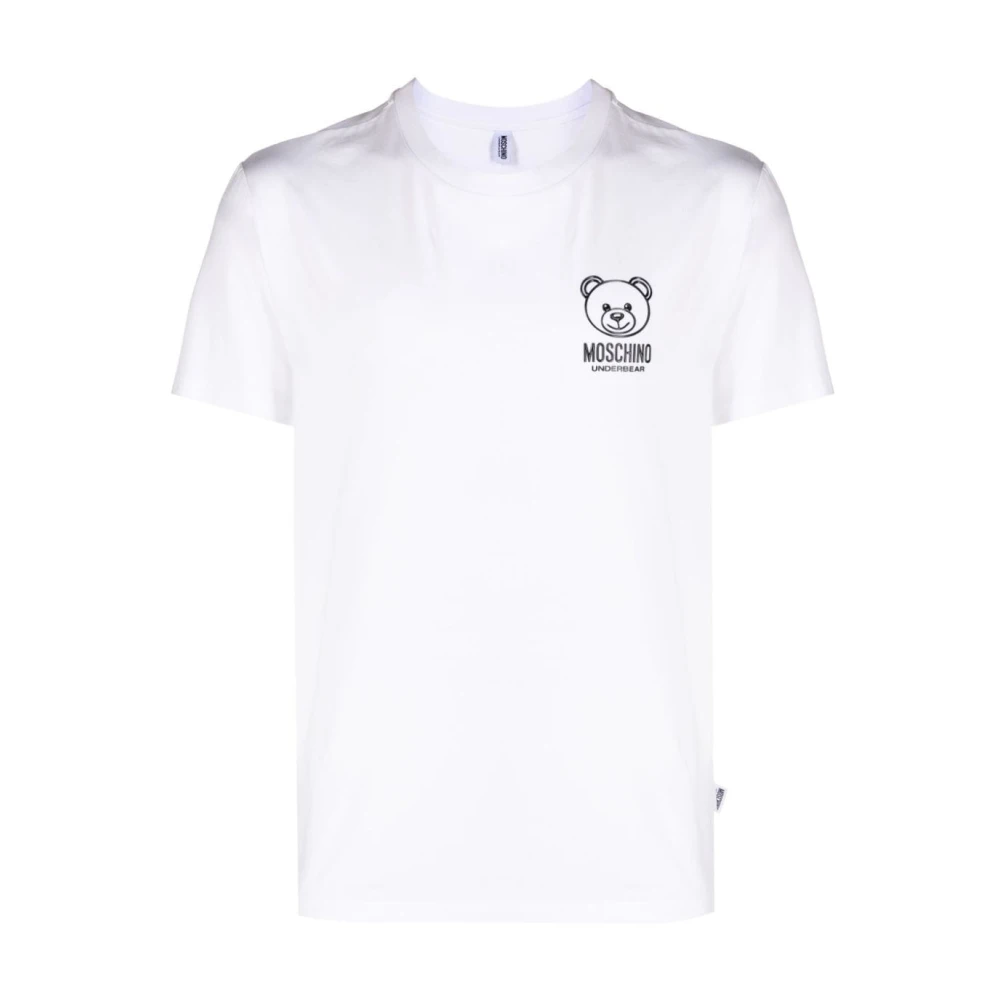 Moschino Witte Teddy Bear T-shirts en Polos White Heren