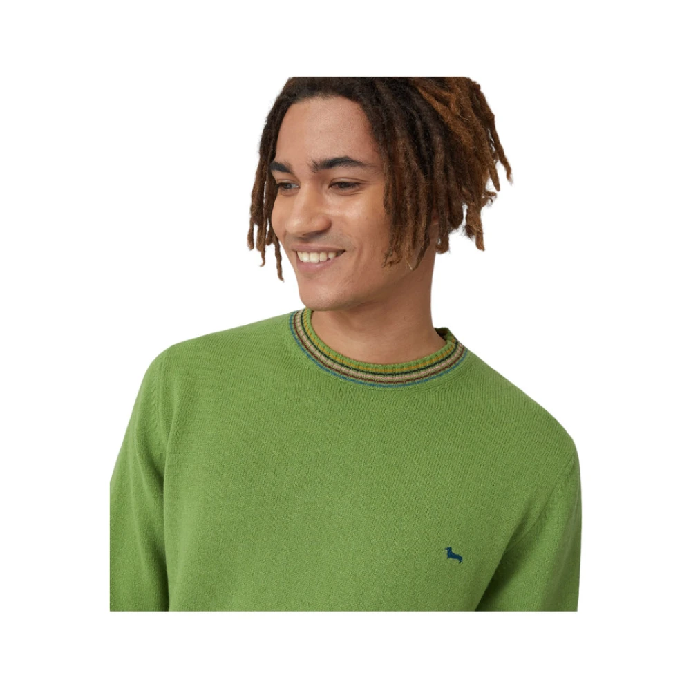 Harmont & Blaine Ronde hals trui Green Heren