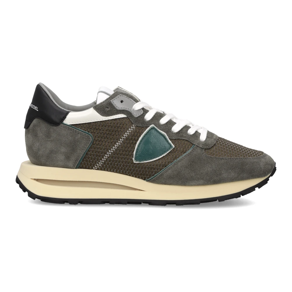 Philippe Model Uomo Verde - Tropez Haute Running - Shoes - 44 Eu