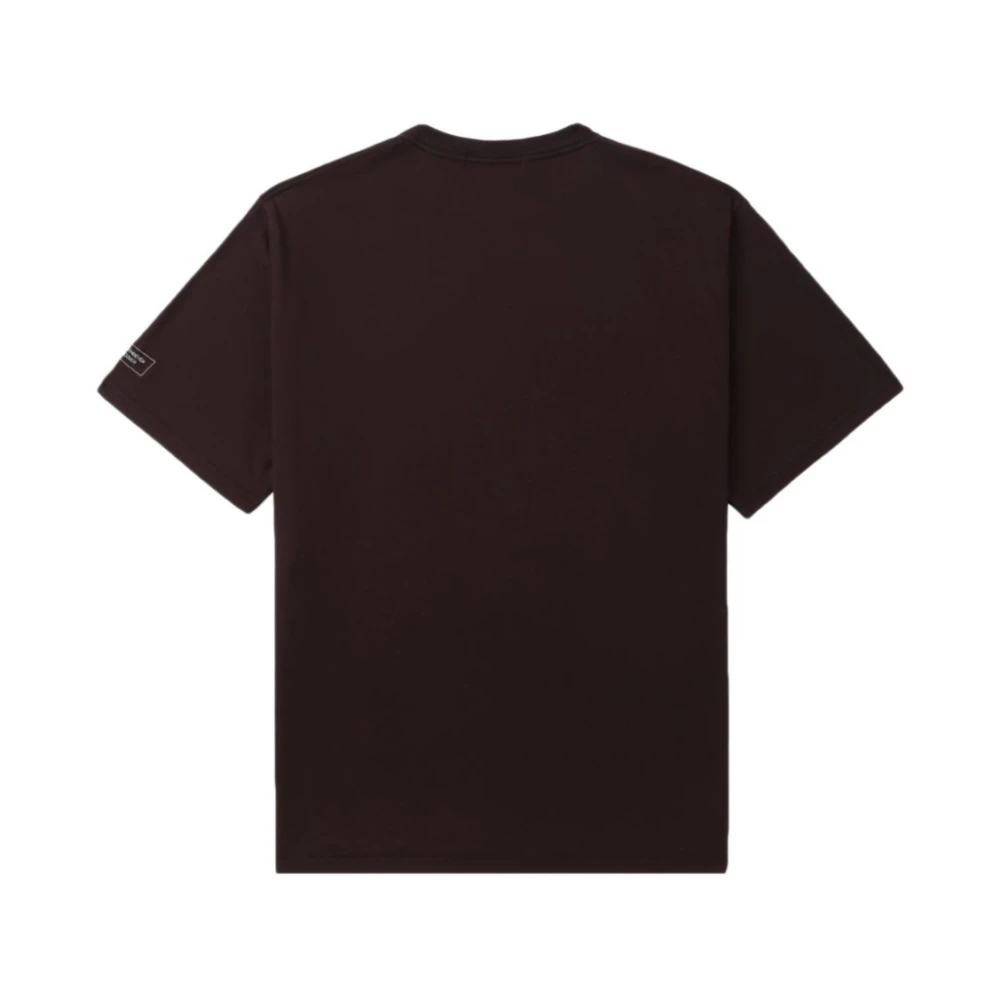 Undercover Donkerbruin Print T-shirt Brown Heren