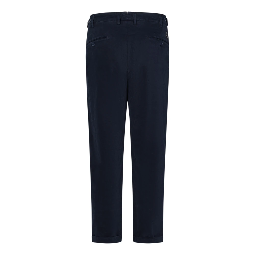 Jacob Cohën Blauwe Slim Fit Cropped Jeans Blue Heren