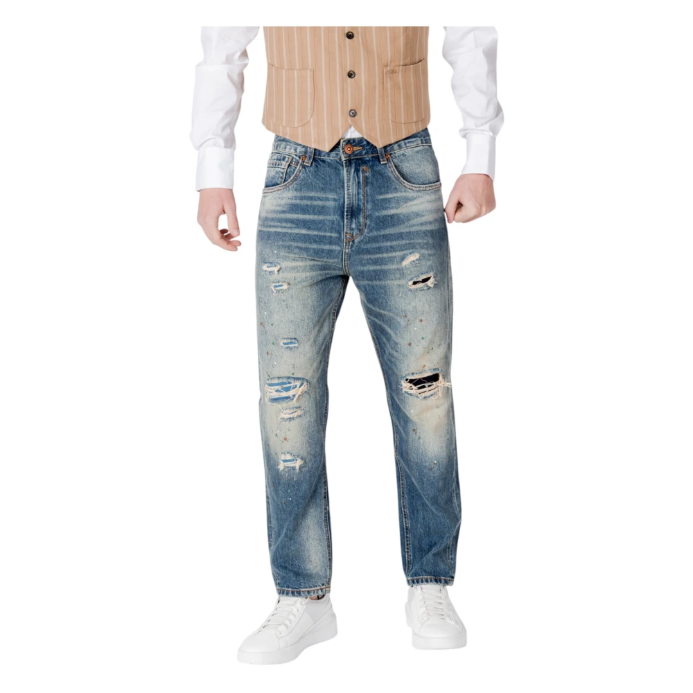 Jeans > Straight Jeans - - Gianni Lupo - Modalova