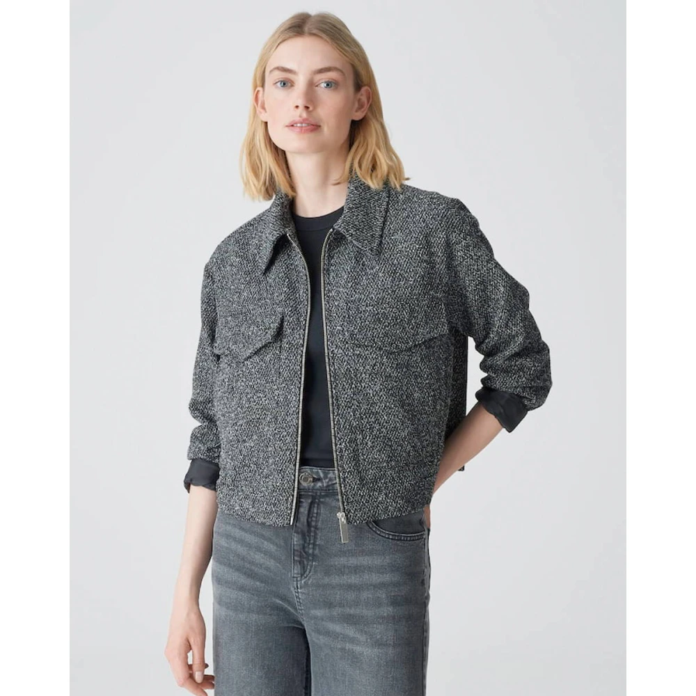 Opus Elegant Blazer Jasko Black Dames