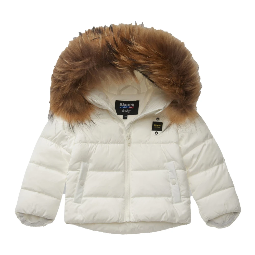 Blauer Men's White Baby Eagle Down Jacket