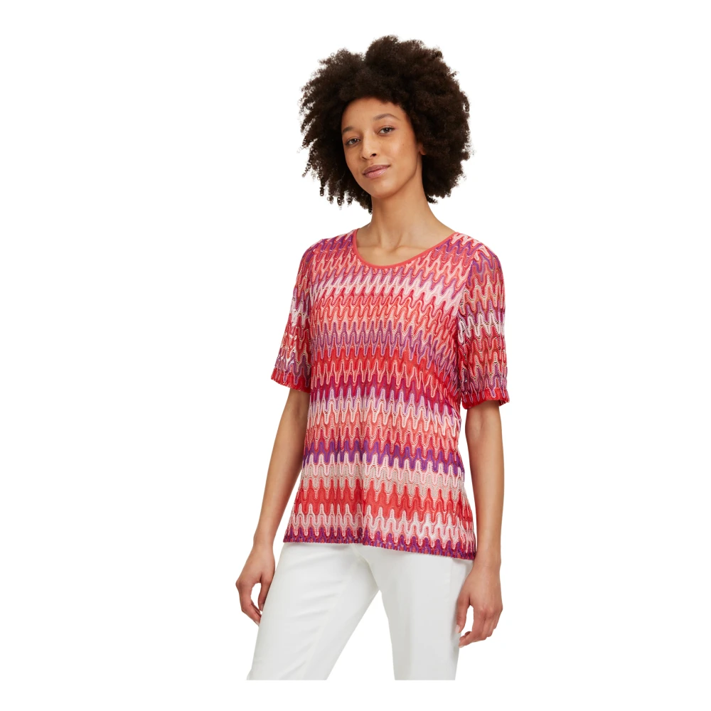 Betty Barclay Gestreept kantentop met ribboorden Multicolor Dames
