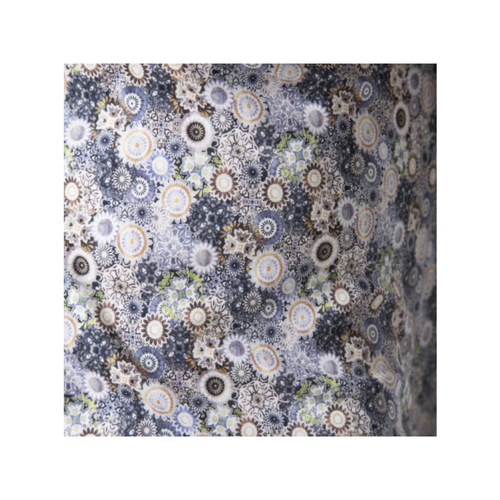 Desoto Multicolor bloemenpatroon overhemd Gray Heren