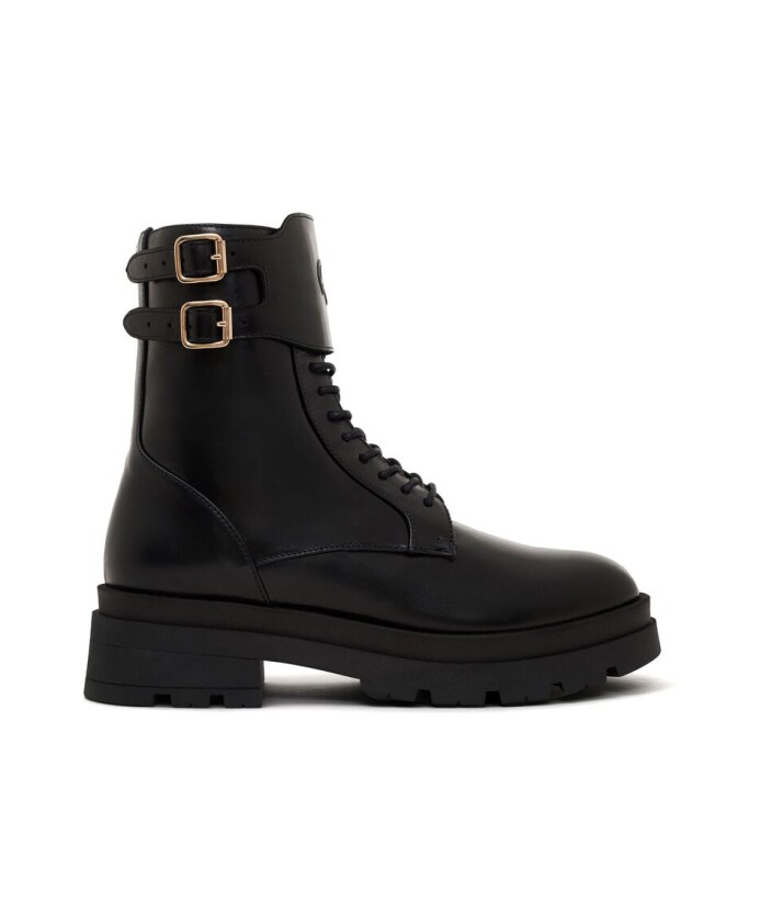 bottes-en-cuir-noir-a-lacets