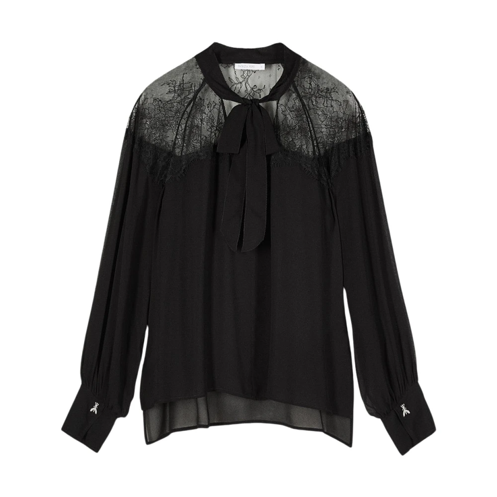 Patrizia Pepe Mujer Negro Blusas Y Camisas, Talla: Xl