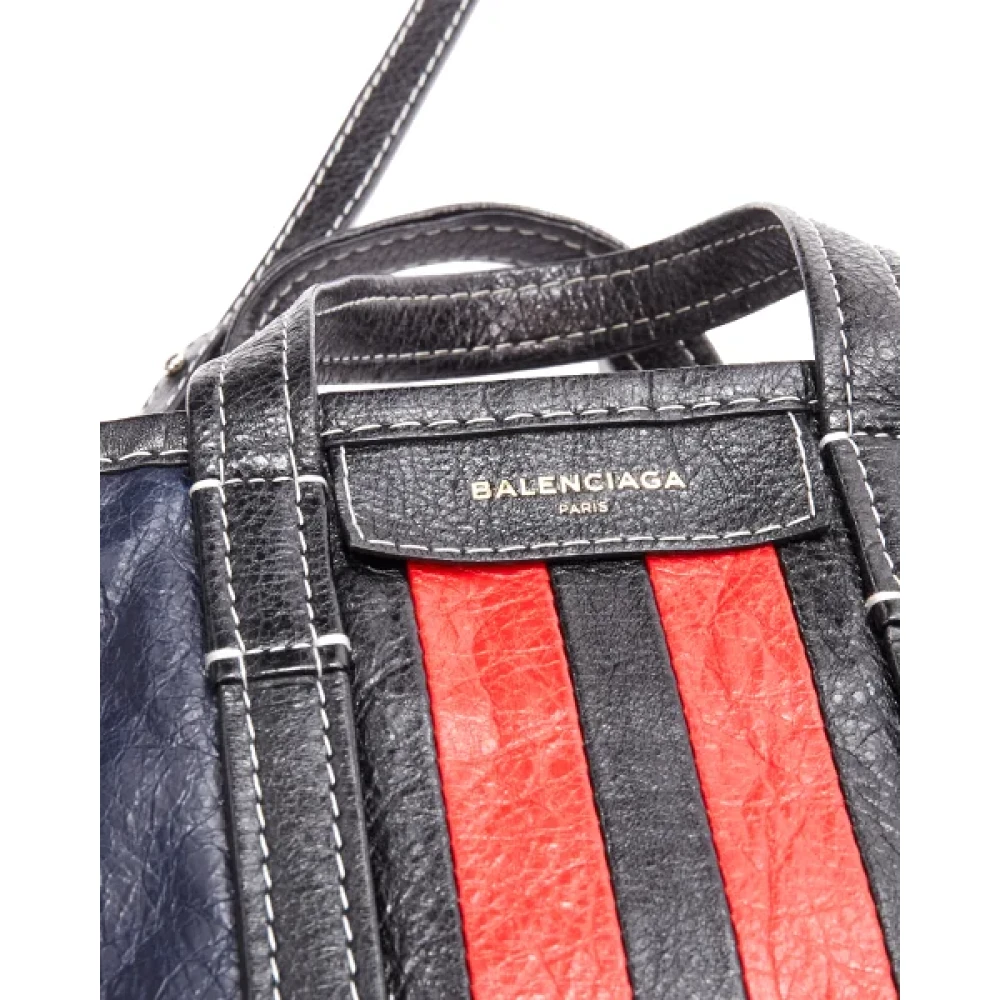 Balenciaga Vintage Pre-owned Leather crossbody-bags Multicolor Dames