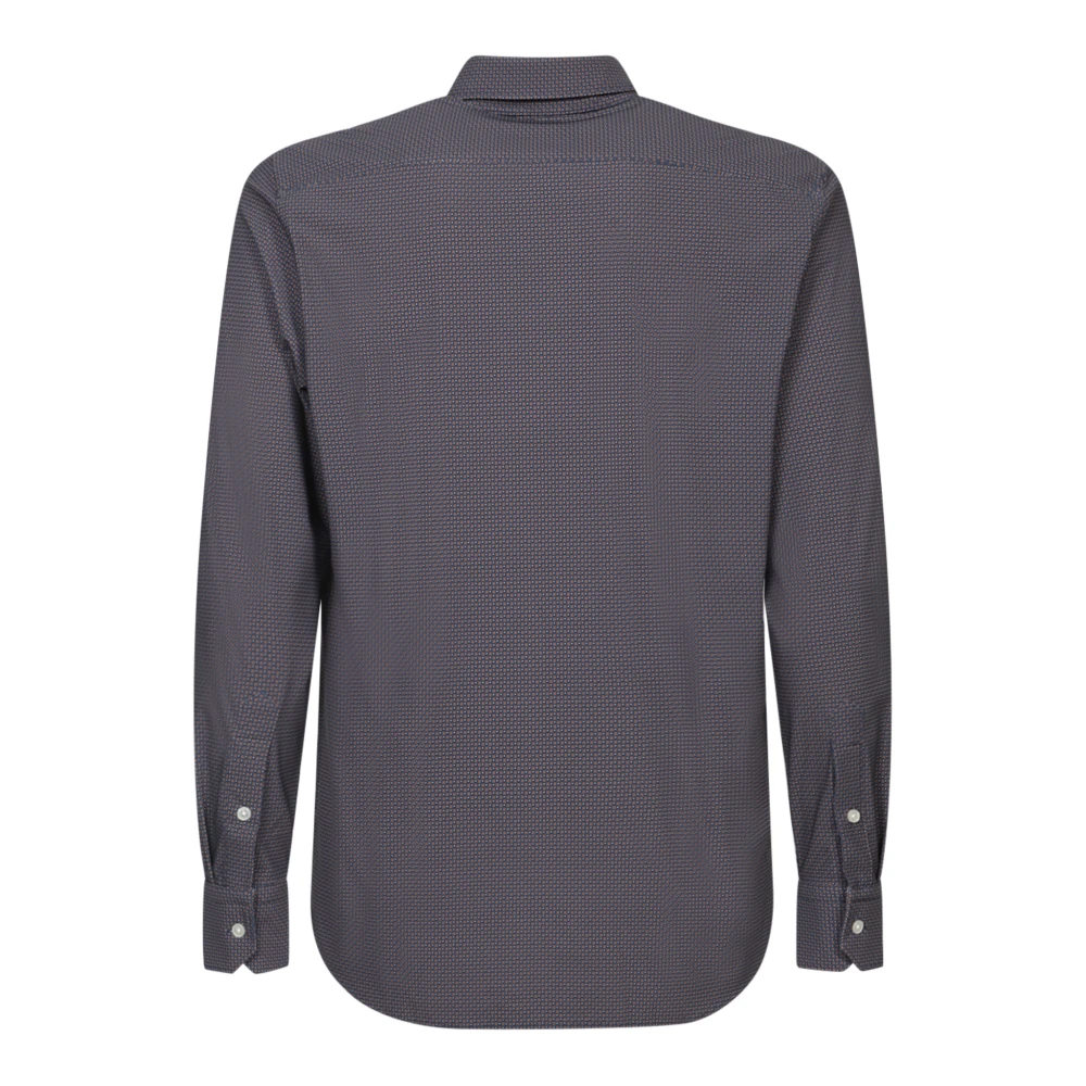 Dell'oglio Blauw Overhemd voor Mannen Stijlvol Blue Heren