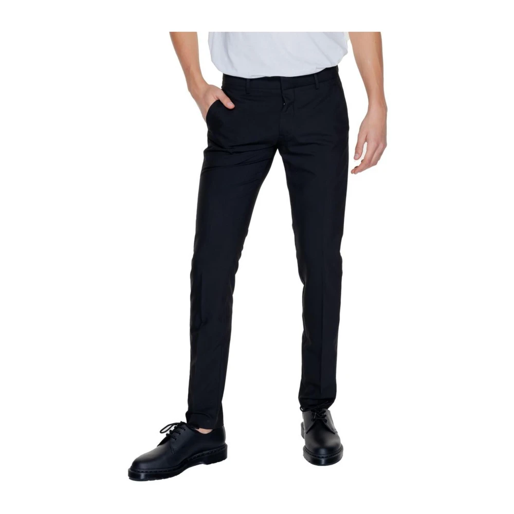 Antony Morato Lente Zomer Pakbroek Polyester Mix Black Heren