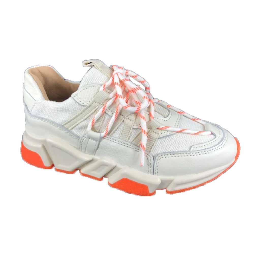 Dwrs Los Angeles-geïnspireerde sneakers Dames Schoenen Beige