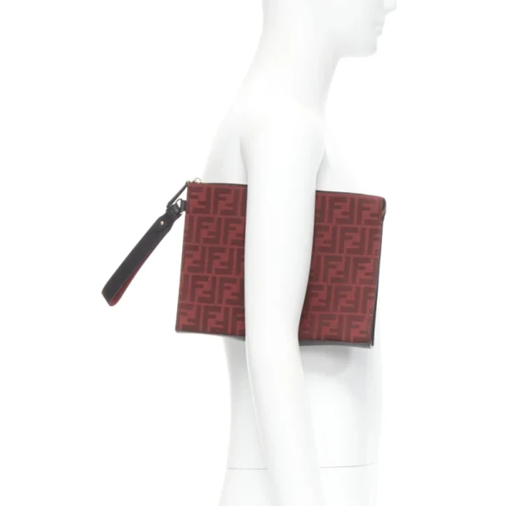 Fendi Leather -bags Red Dames