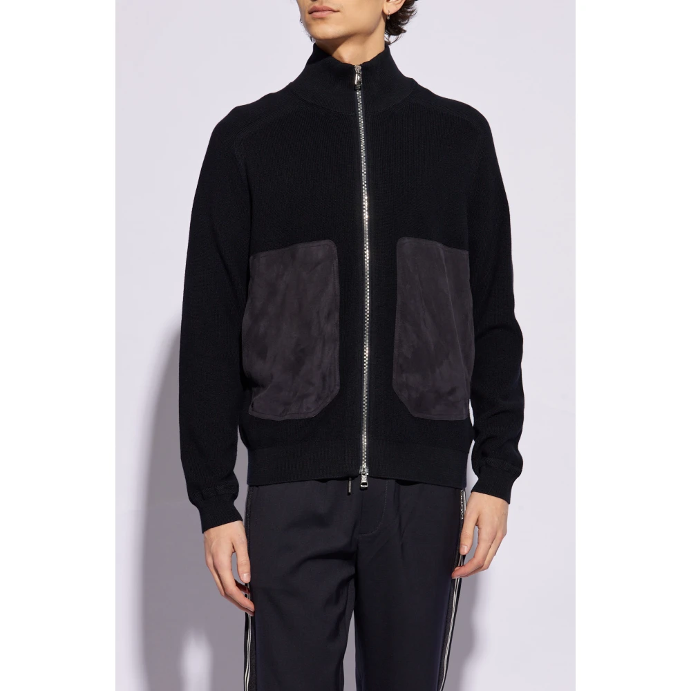 Moncler Ritsvest Blue Heren