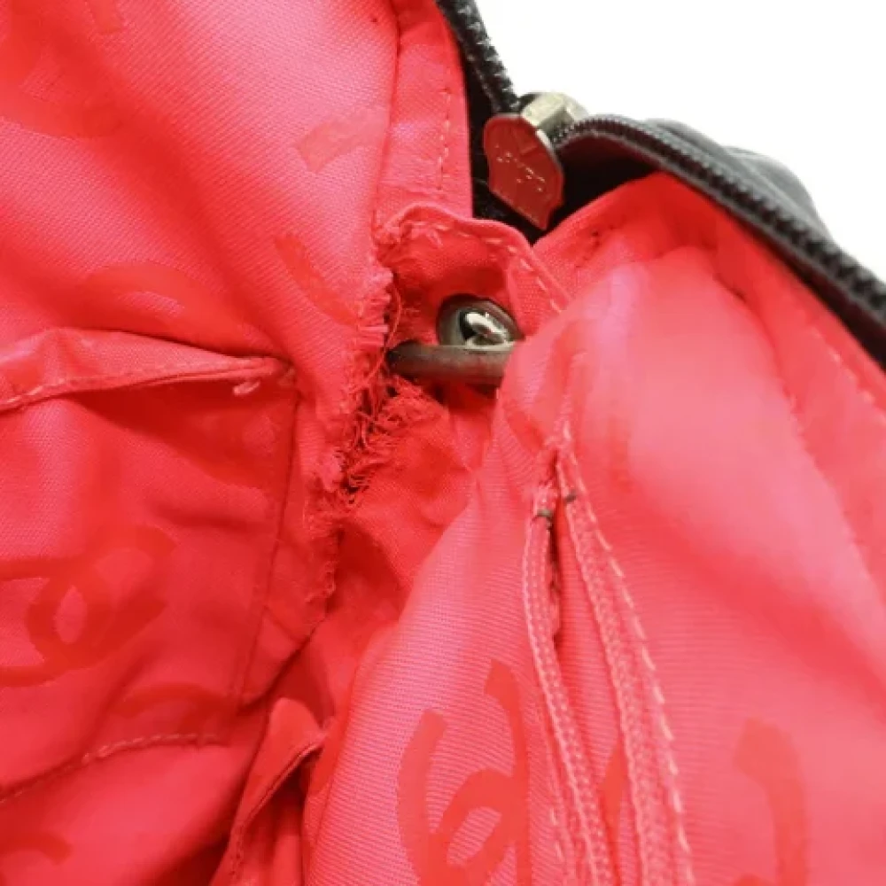 Chanel Vintage Pre-owned Fabric chanel-bags Black Dames