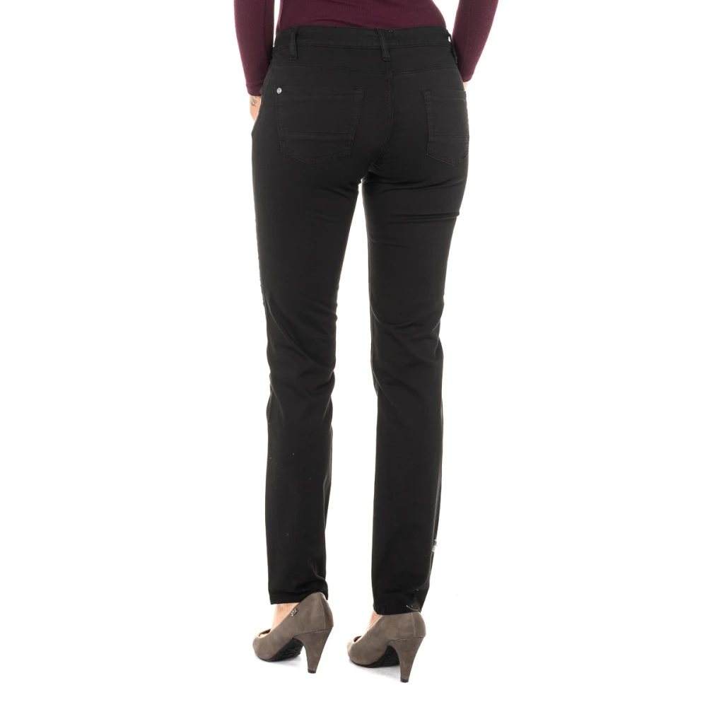 LA MARTINA Stretch Skinny Broek Red Dames