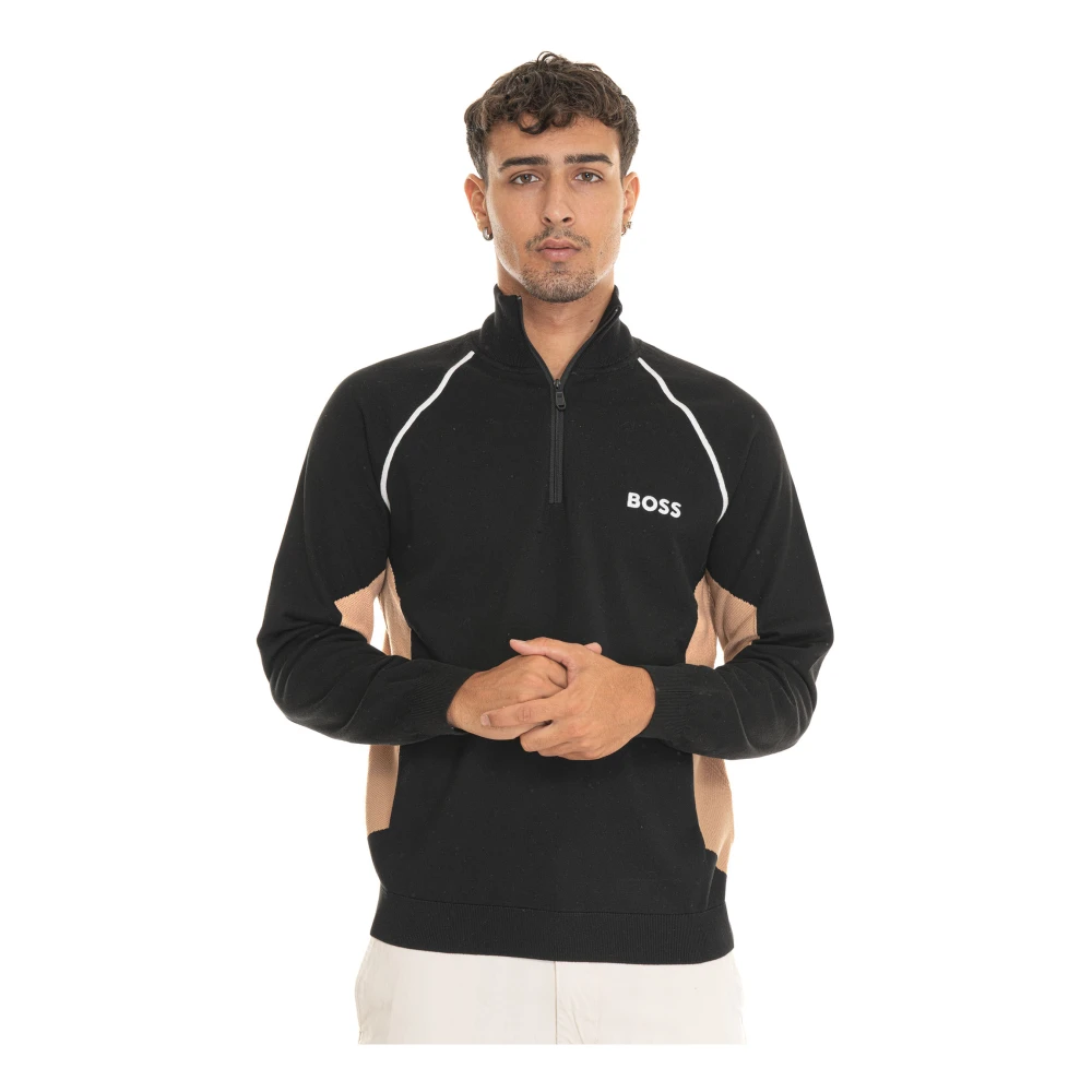 Boss Casual Sweatshirt Black Heren