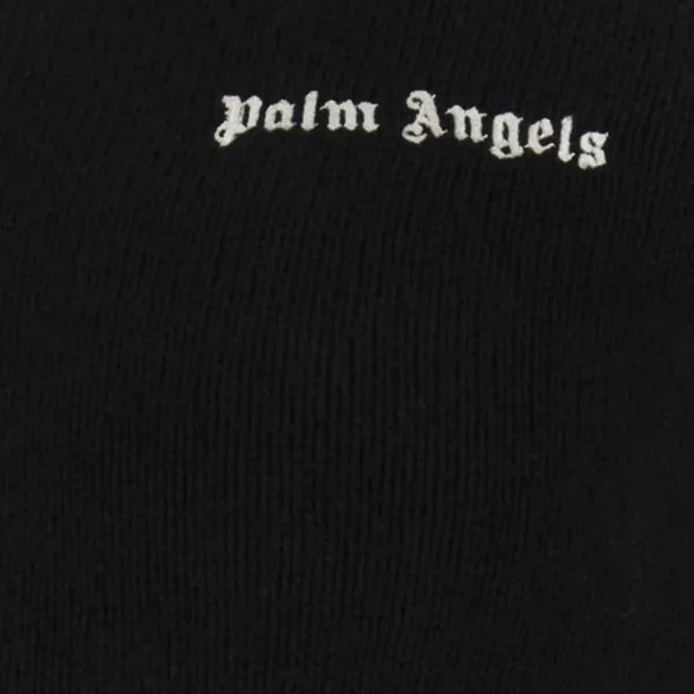 Palm Angels Stijlvolle Gebreide Trui voor Mannen Black Dames