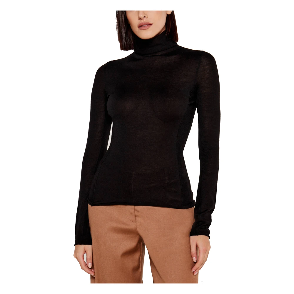 Pinko Stijlvolle Breiwerk Collectie Black Dames