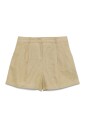groene-box-pleat-shorts-met-zakken