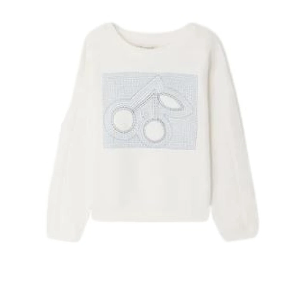 Bonpoint Unisex Kids White Kids Sweatshirts, 8 Y, Gena Sweatshirt